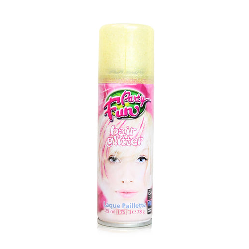 Party Fun Hair Glitter Spray - Gold 125ml