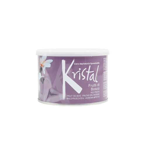 Kristal Depilatory Liposoluble Wax - Fruit Di Bosco  (Red Fruits) 400ml