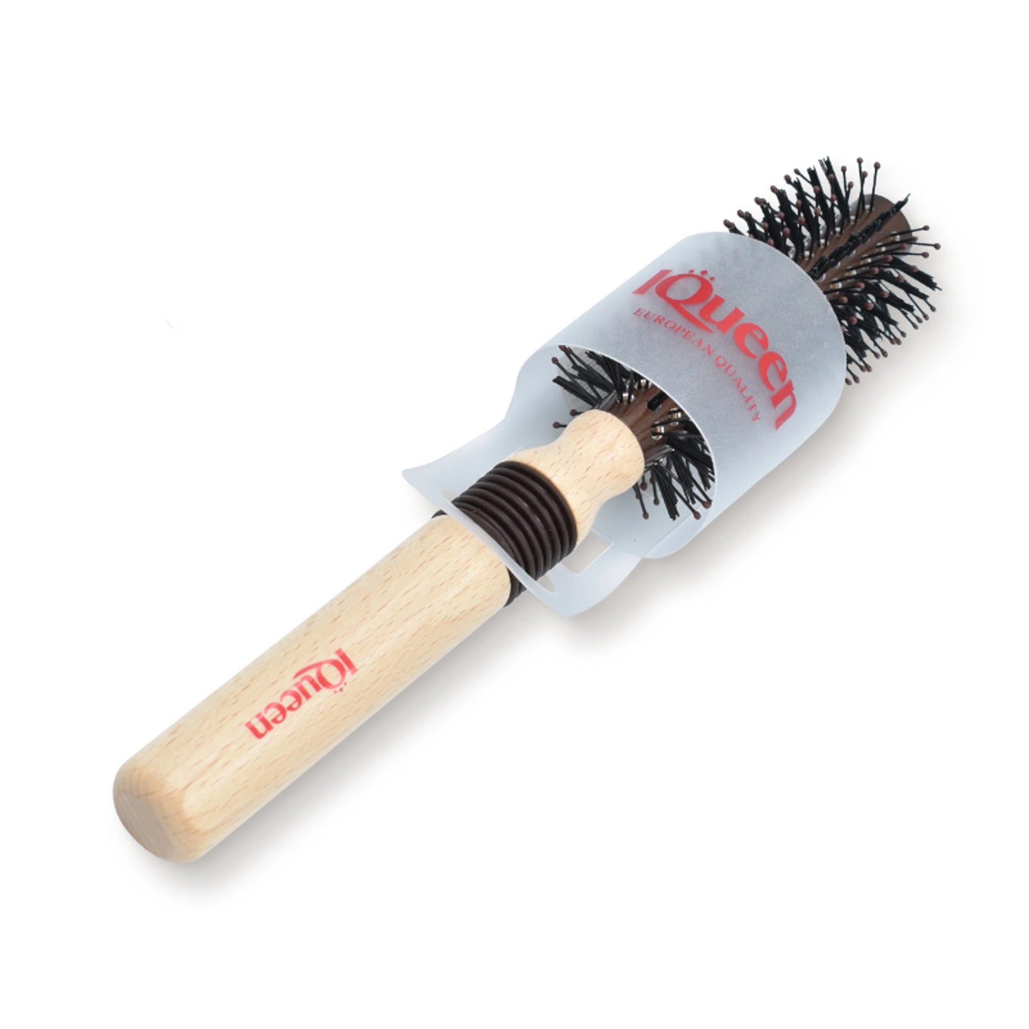 Classic Wood Solid Round Hair Brush 46x238mm