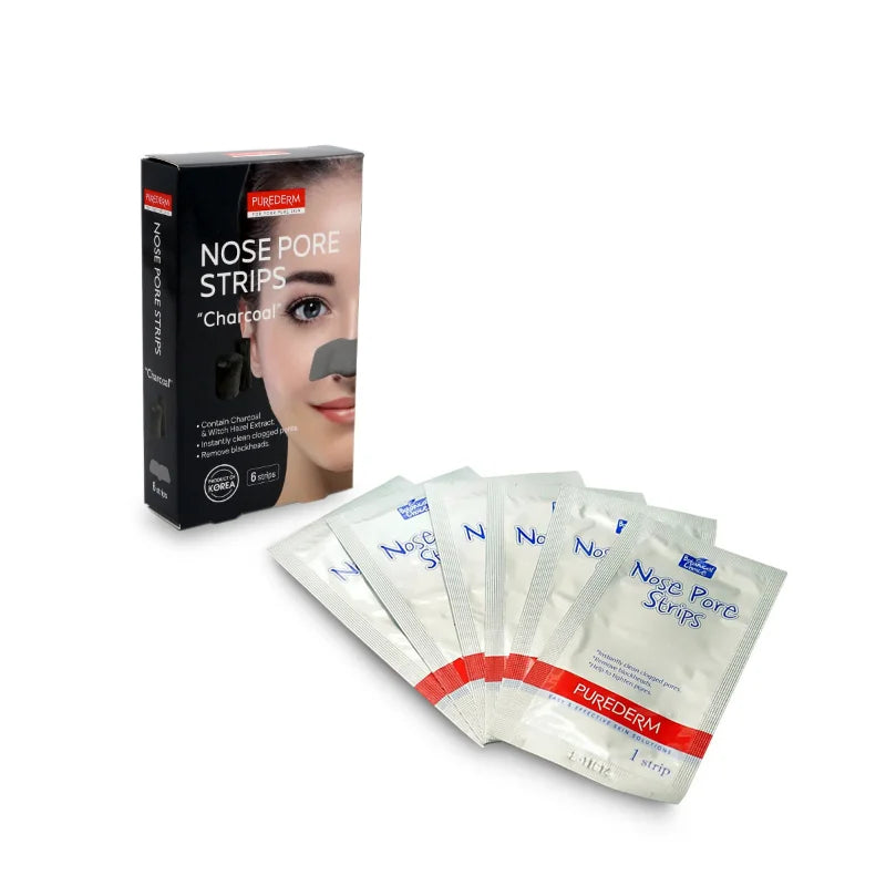 Charcoal Nose Pore Strips (6 strips)