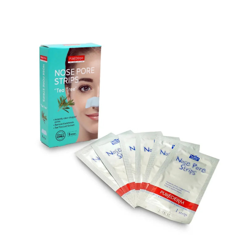 Tea Tree Nose Pore Strips (6 strips)