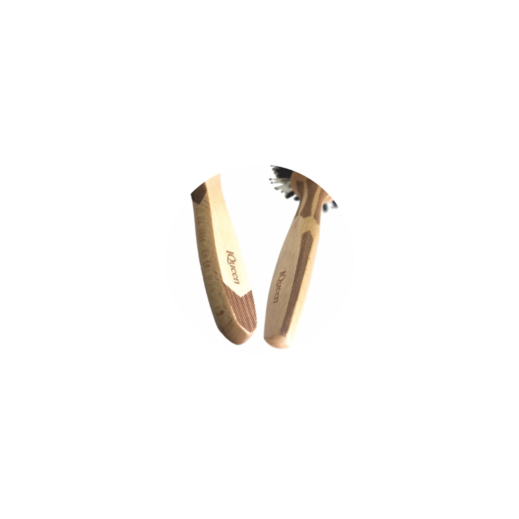 Classic Wood Small Paddle Porcupine Cushion Hair Brush 60x180mm