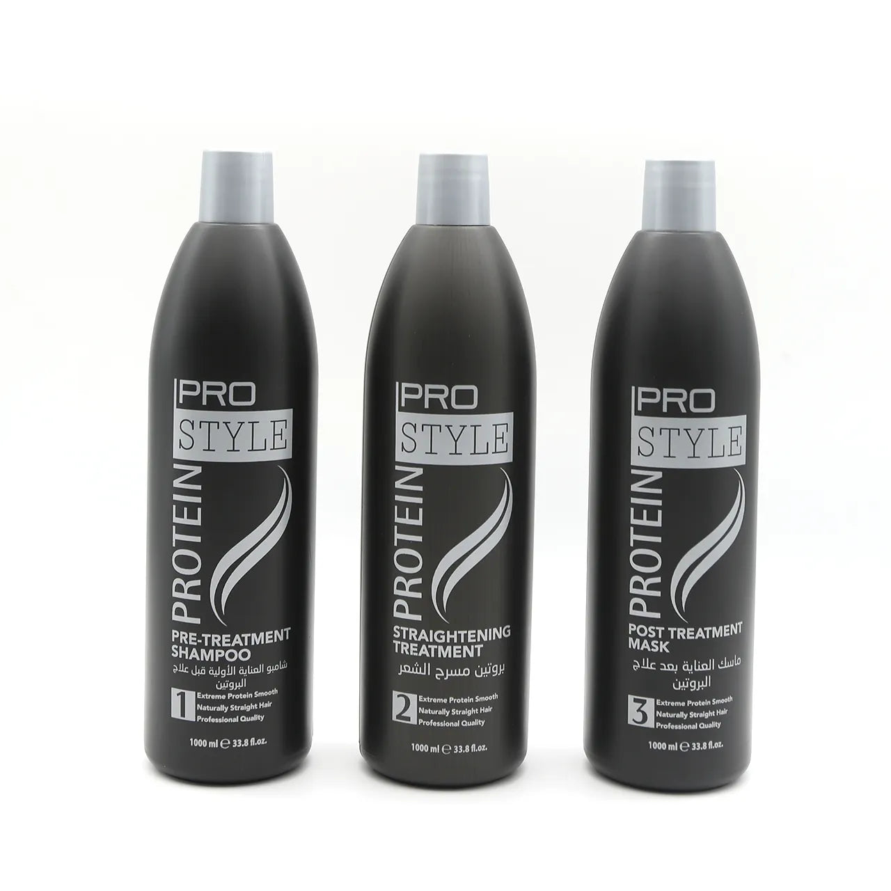 Pro Style Silver Power Protein Set Straightening Treatment 1000ml