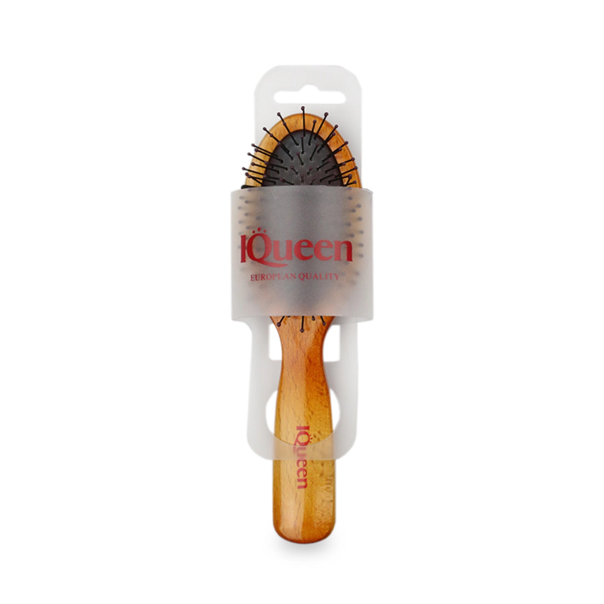 Glossy Lux Small Oval Detangler Hair Brush 50x175mm
