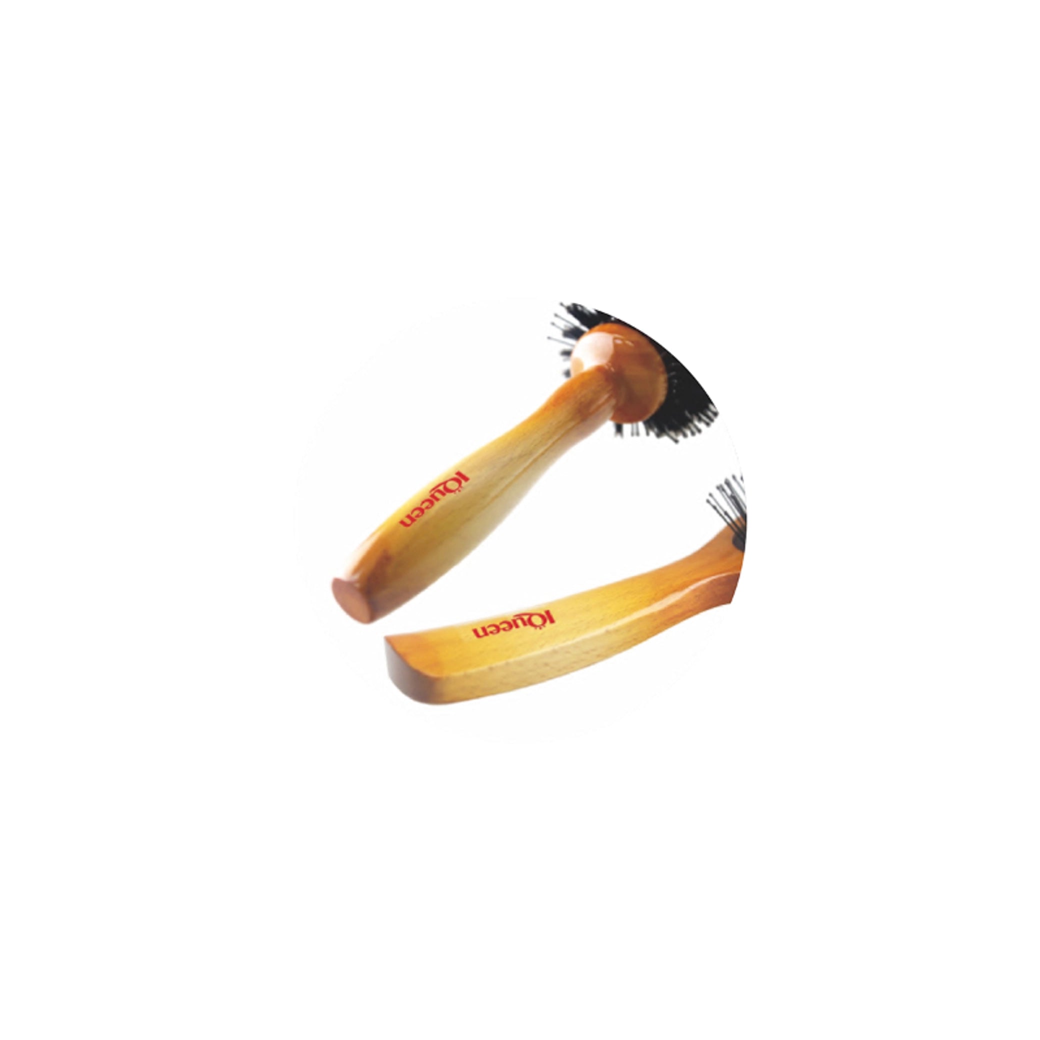 Glossy Lux Small Oval Detangler Hair Brush 50x175mm