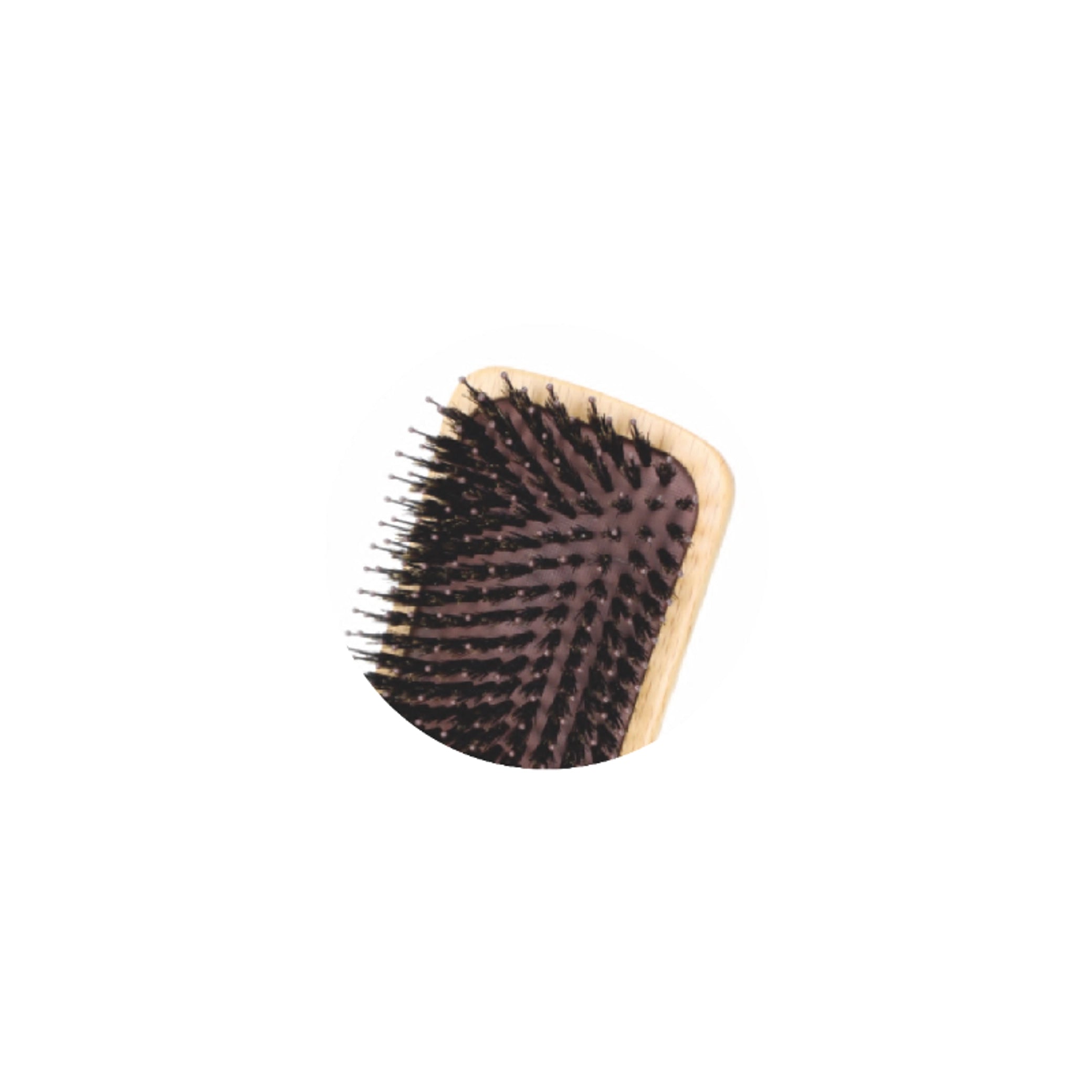 Classic Wood Large Oval Porcupine Cushion Hair Brush 75x235mm