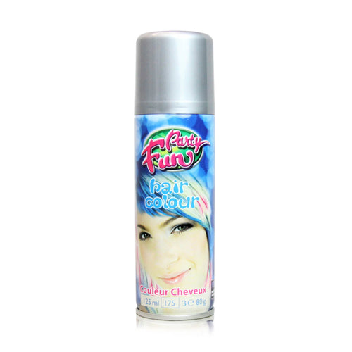 Party Fun Hair Color Spray - Silver 125ml