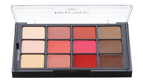 Studio Color Light-Medium Blush+Contour Palette  STP11