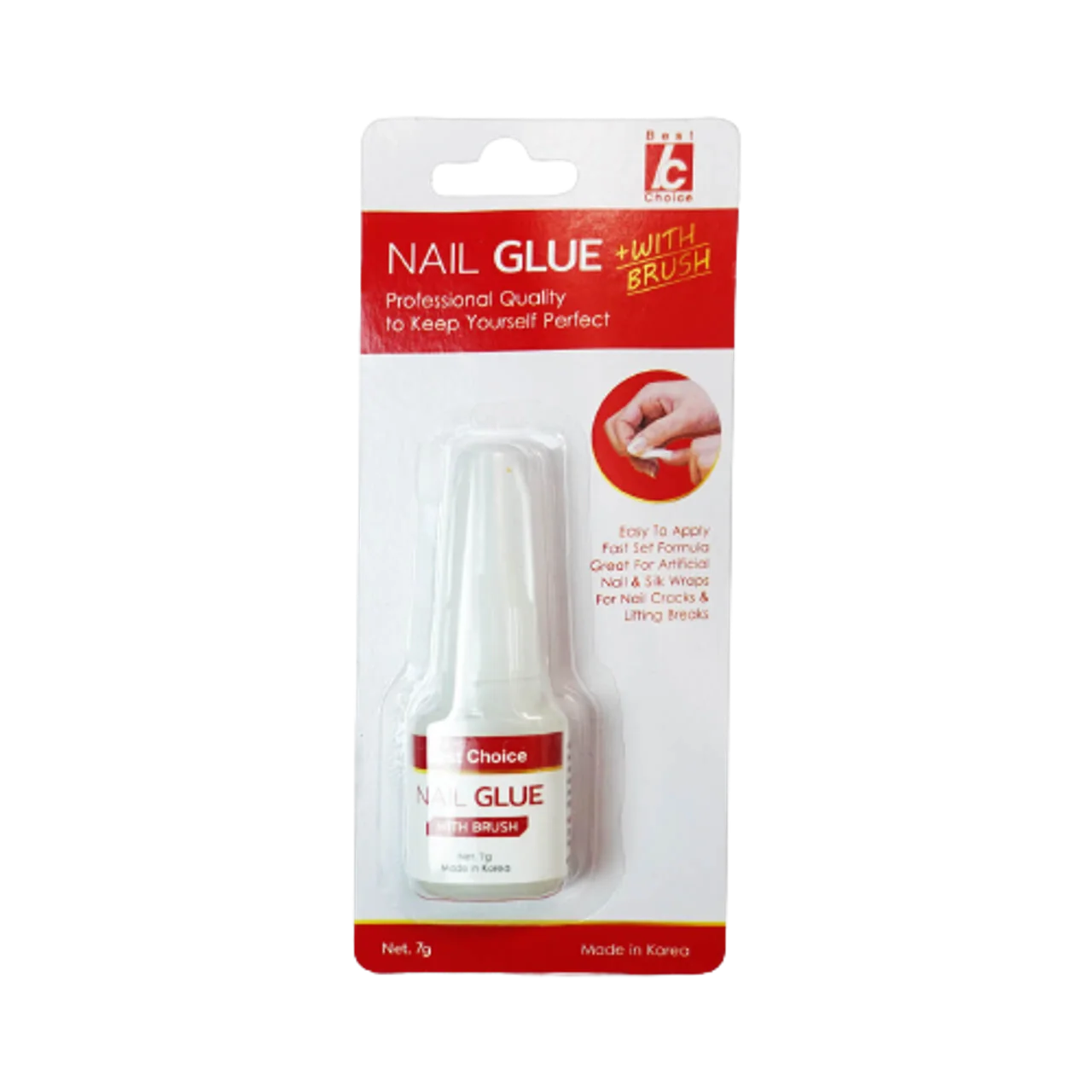 Best Choice - Nail Care - Nail Glue with Brush 7g