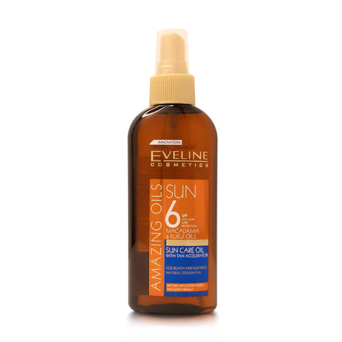 Amazing Oils Dry Sun Oil With Tan Accelerator SPF6 150ml
