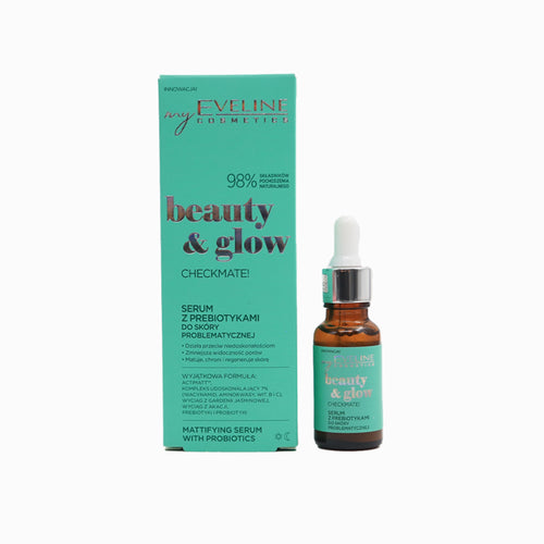 Beauty & Glow Mattifying Serum with Probiotics 18ml