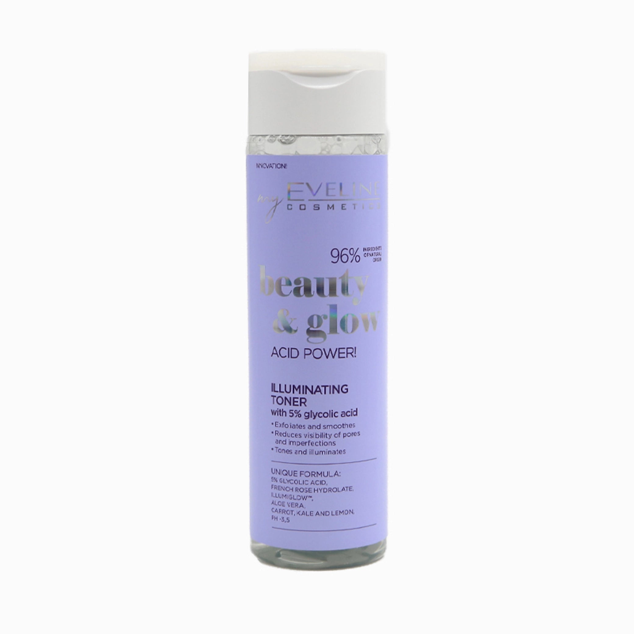Beauty & Glow Illuminating Toner with 5% Glycolic Acid 200ml