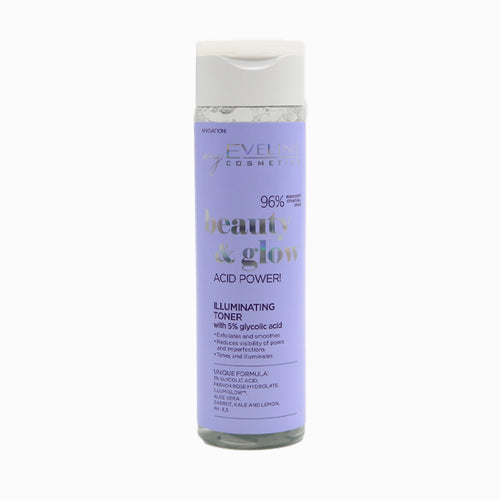 Beauty & Glow Illuminating Toner with 5% Glycolic Acid 200ml
