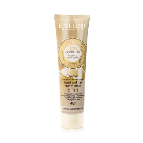 Glycerine Hand And Nail Cream Mask With Goat's Milk 100ml