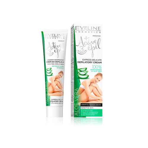 Active Epil Aloe Vera Depilatory Cream 125ml