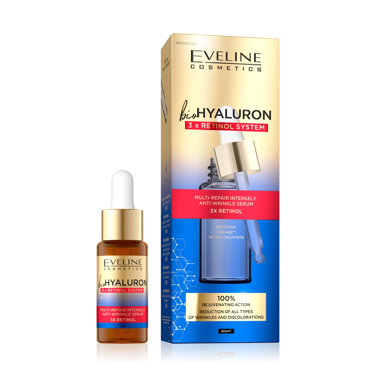 Bio Hyaluron 3x Retinol System Multi-Repair Serum 18ml