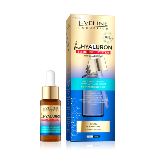 Bio Hyaluron 3x Retinol System Multi-Moisturising Serum 18ml