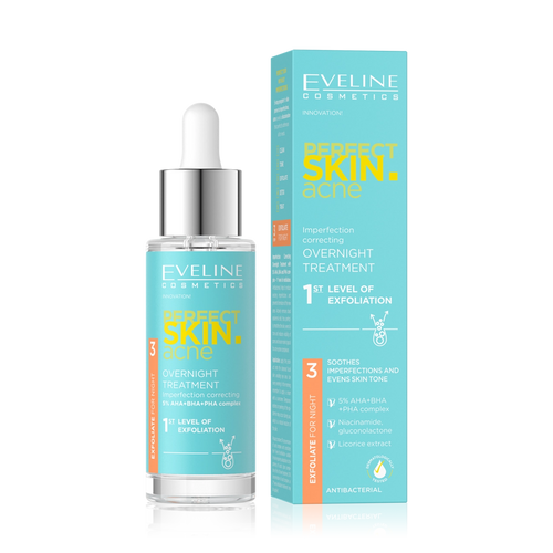 Perfect Skin Acne Overnight Treatment Exfoliation Level 1 30ml