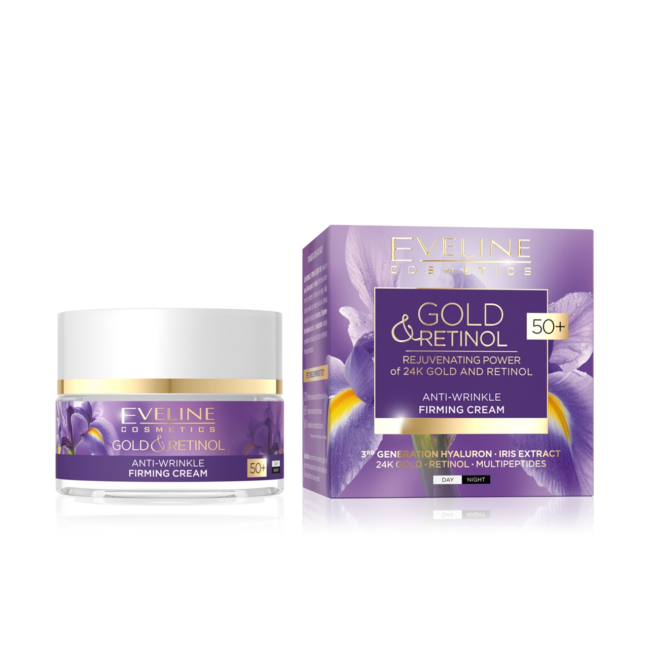 Gold & Retinol Anti-wrinkle Firming Cream 50+ 50ml