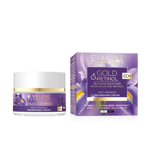 Gold & Retinol Anti-wrinkle Nourishing Cream 60+ 50ml