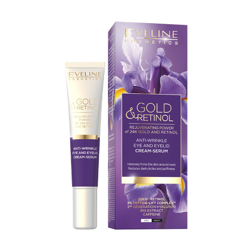 Gold & Retinol Anti-wrinkle  Eye & Eyelid Cream-Serum 20ml