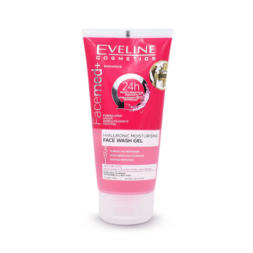 Facemed+ Hyaluronic Moisturising 3in1 Face Wash Gel 150ml