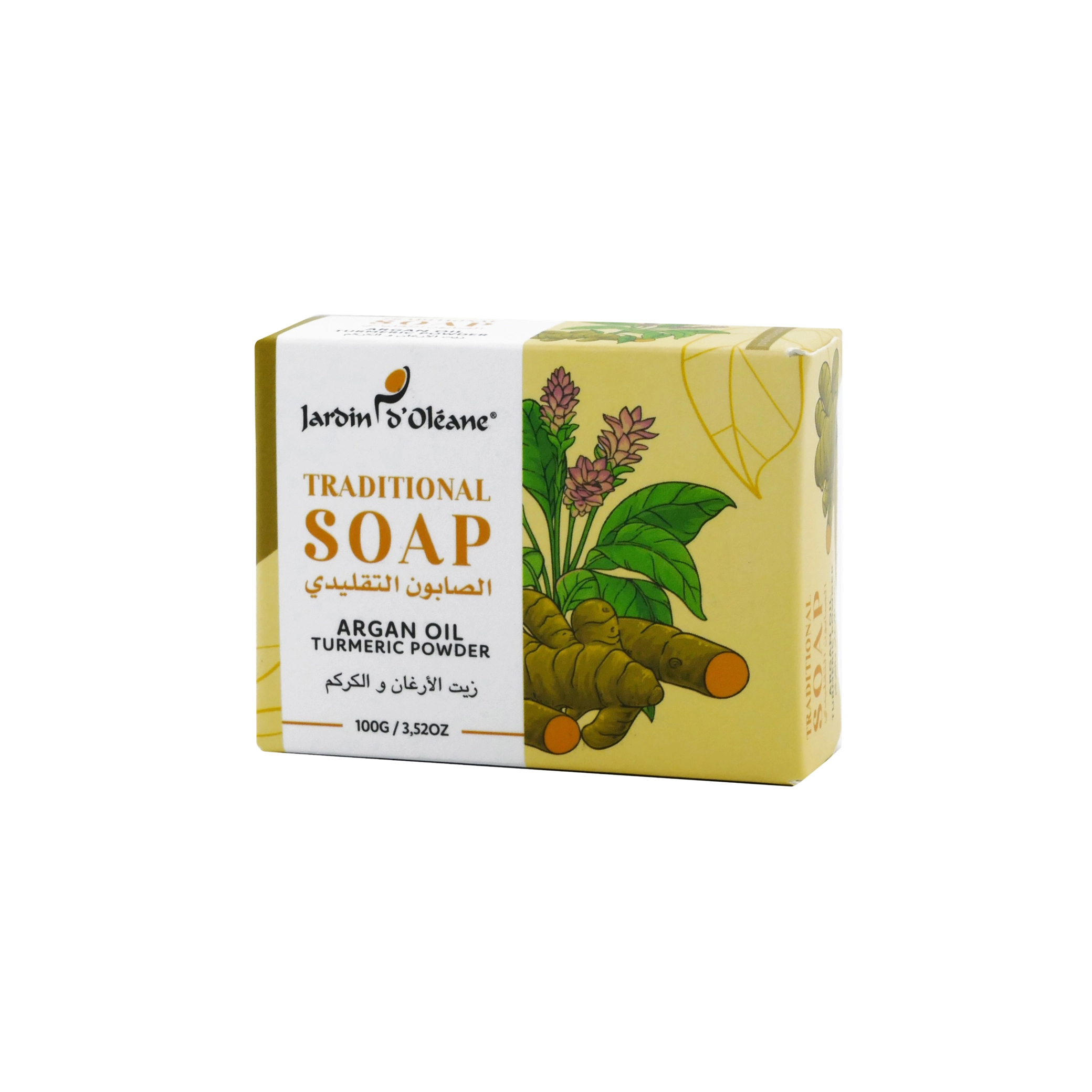 Traditional Soap with Argan Oil & Charcoal 100g