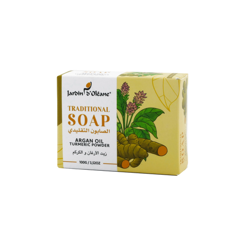 Traditional Soap with Argan Oil & Charcoal 100g