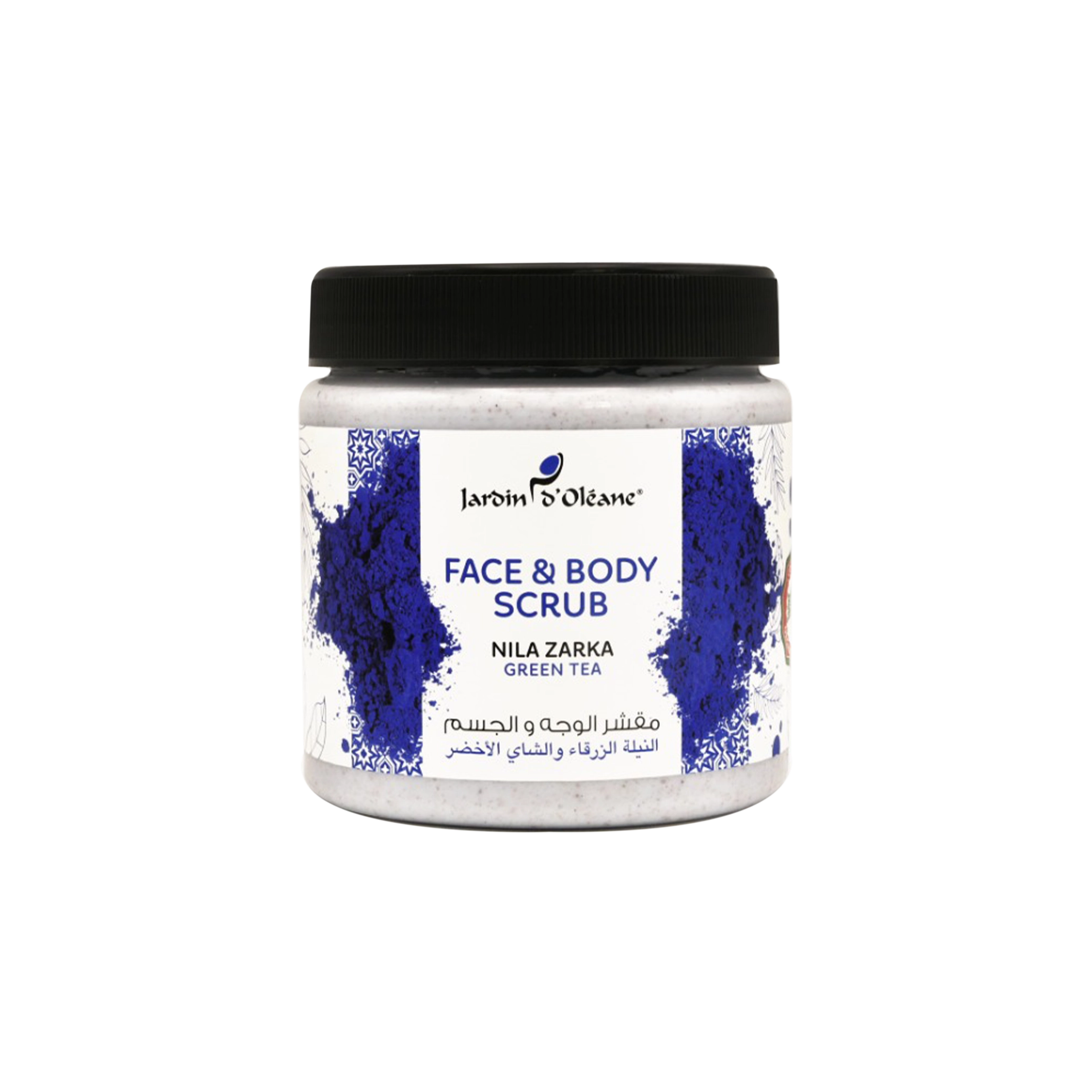Jardin D'oleane - Scrub - Face & Body Scrub with Nila Zarka & Green Tea 500ml