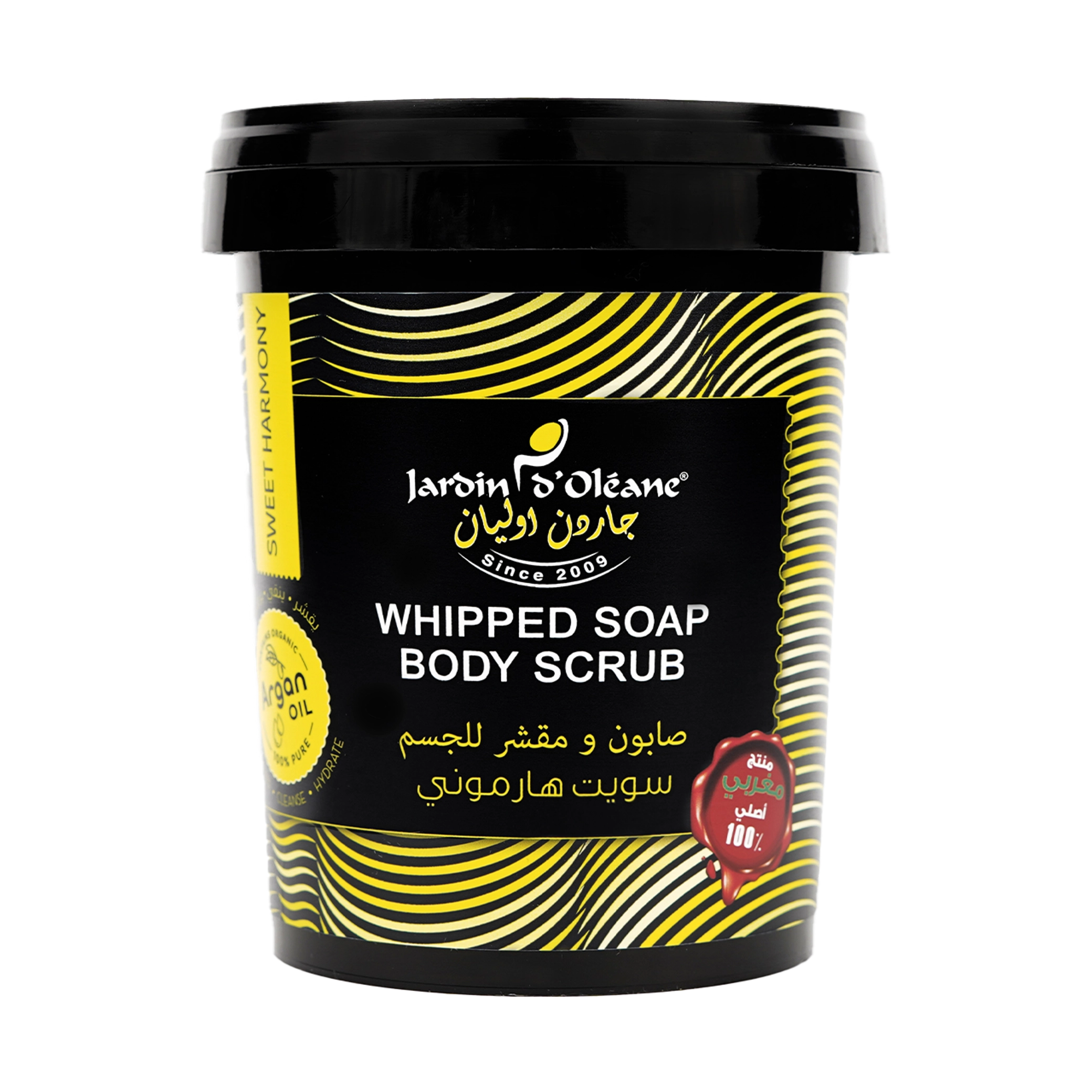 Jardin D'oleane - Soap - Sweet Harmony Whipped Soap Body Scrub with Argan Oil 500g
