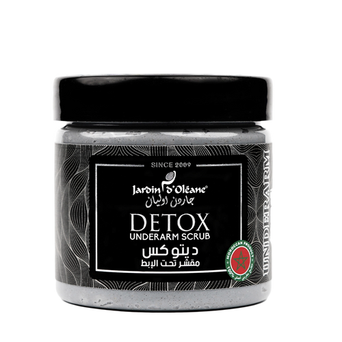 Jardin D'oleane Detox Underarm Scrub with Charcoal and Argan Oil 250g