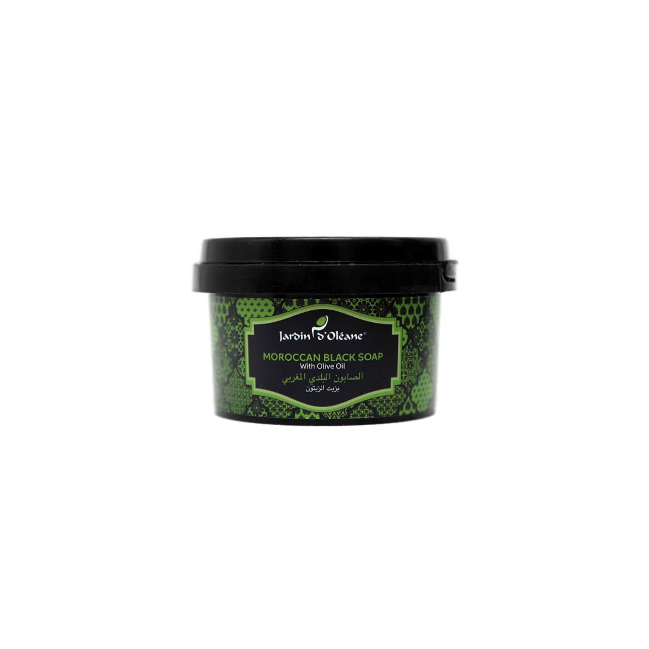 Jardin D'oleane Moroccan Black Soap with Olive Oil 250g