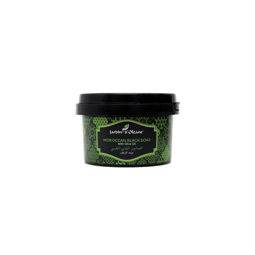 Jardin D'oleane Moroccan Black Soap with Olive Oil 250g