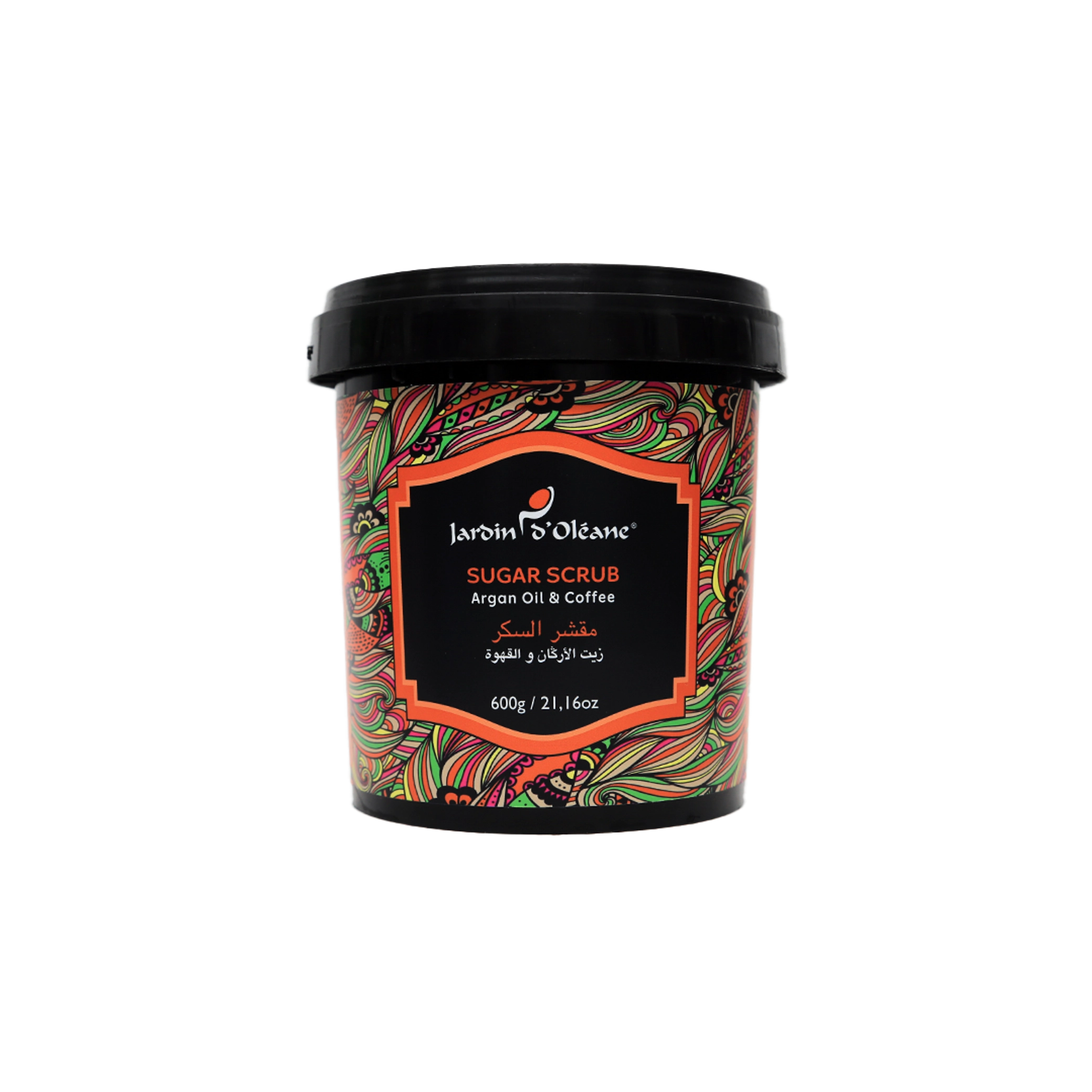 Jardin D'oleane Sugar Scrub with Argan Oil & Coffee 600g