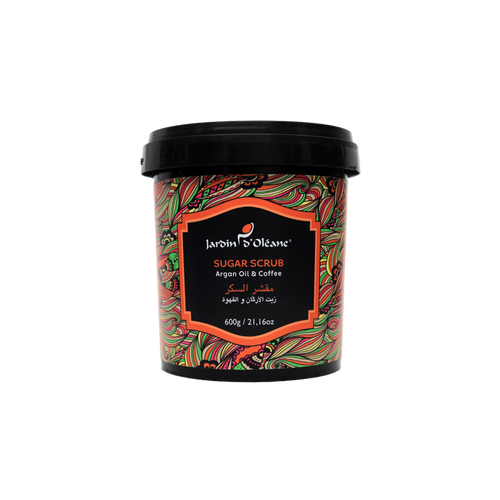 Jardin D'oleane Sugar Scrub with Argan Oil & Coffee 600g
