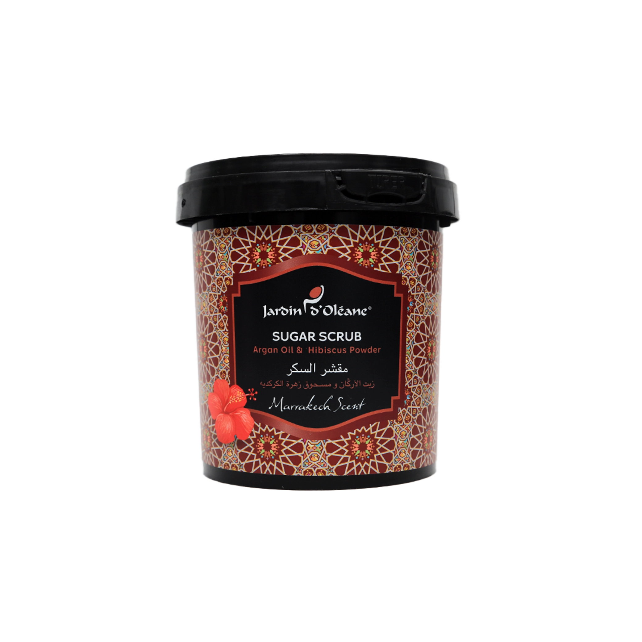 Sugar Scrub with Argan Oil & Hibiscus Powder 600g