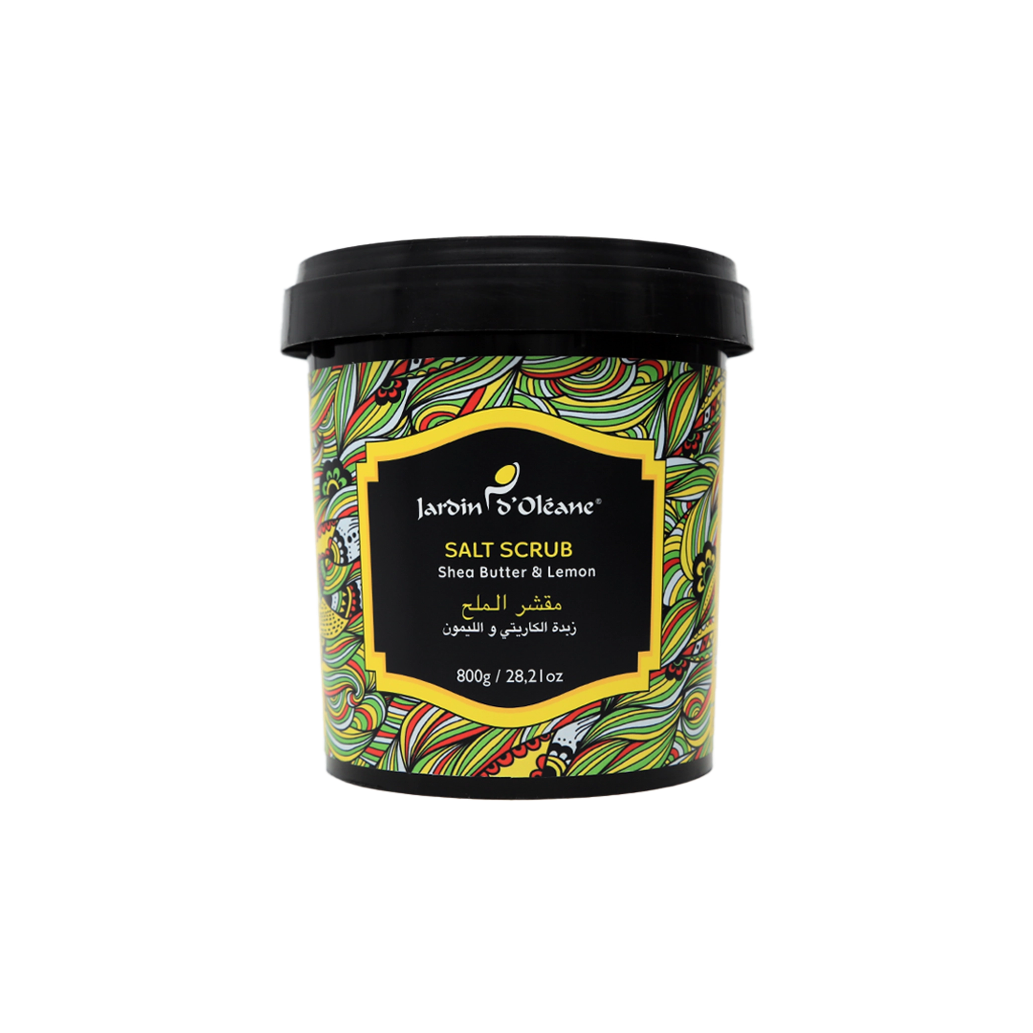 Salt Scrub with Shea Butter & Lemon 800g