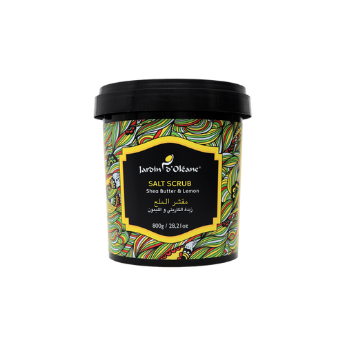 Salt Scrub with Shea Butter & Lemon 800g