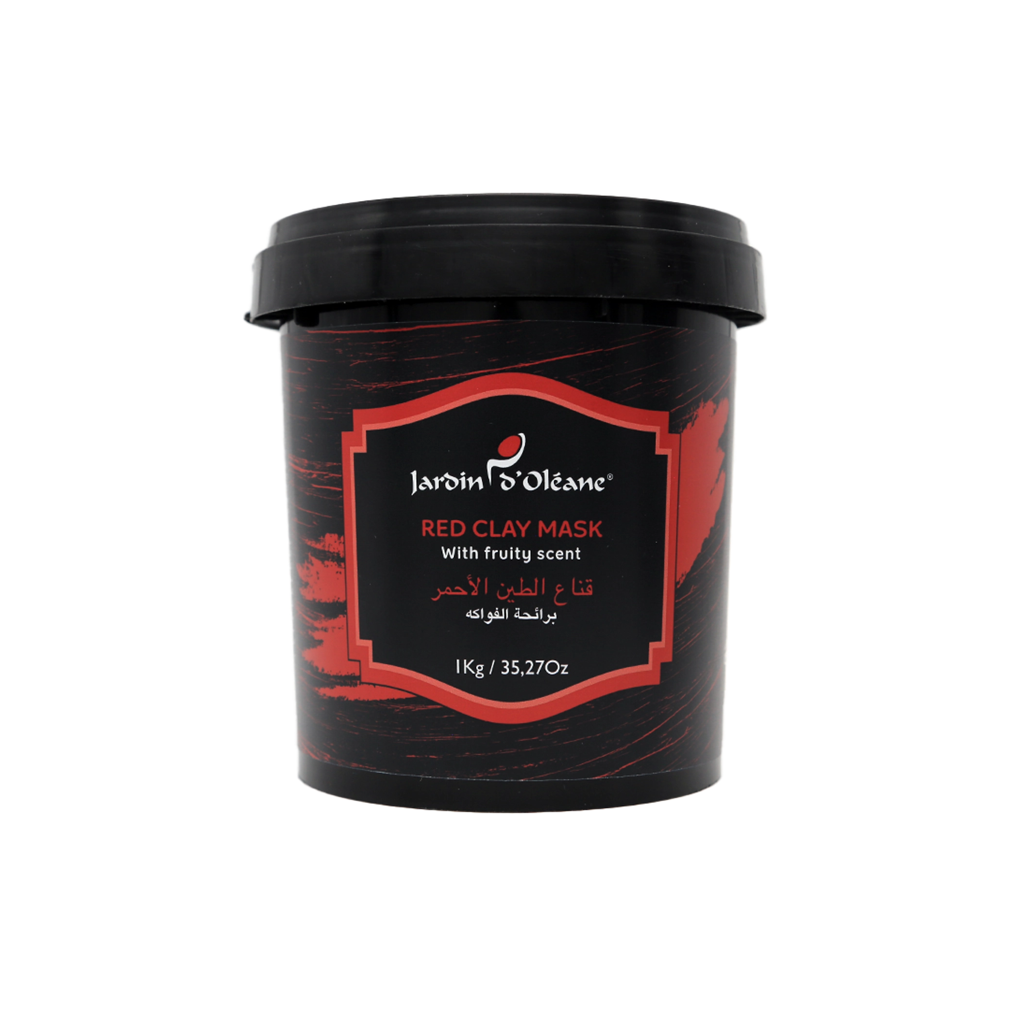 Jardin D'oleane Red Clay Mask With Fruity Scent 1kg