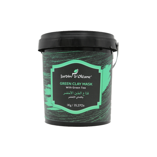 Green Clay Mask with Green Tea Scent 1kg