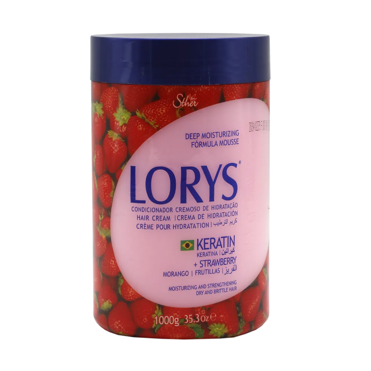 Lorys - Hair Care - Strawberry Keratin Hair Cream 1000g