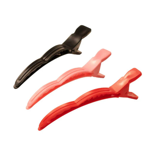 Hair Clips for Styling Sectioning  (Pack of 12 Pieces) Curved