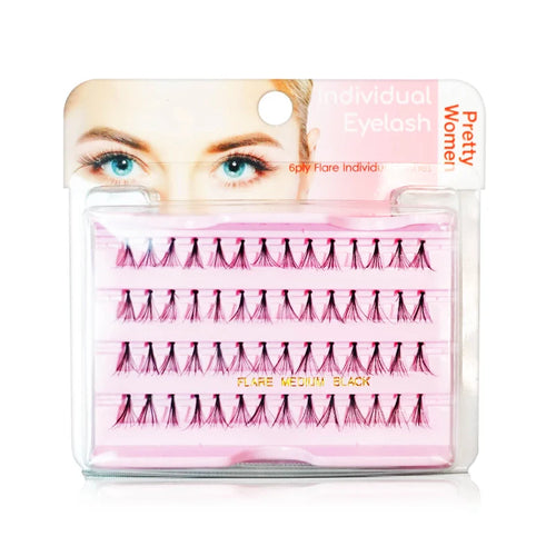 Flare 6 Ply Eyelashes (Medium Length)
