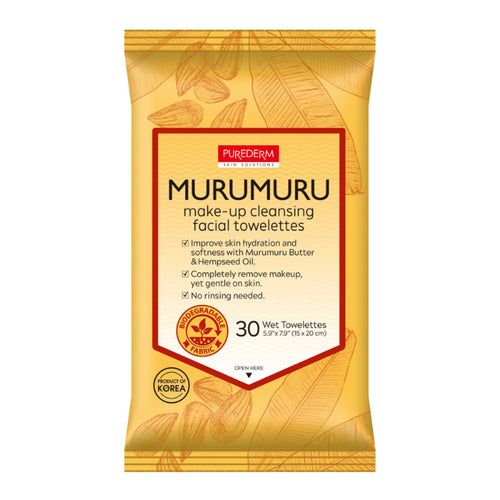 Murumuru Make-up Cleansing Facial Towelettes