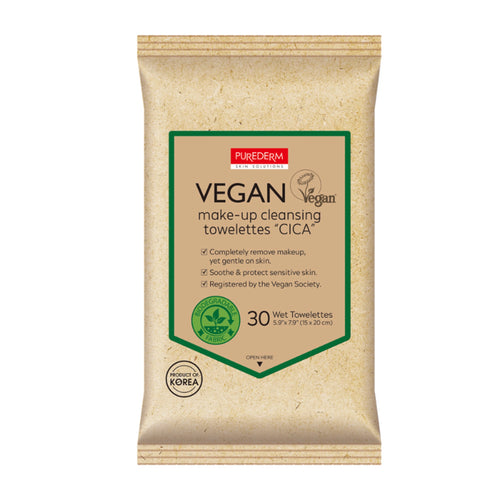 Vegan Cica Make-up Cleansing Towelettes