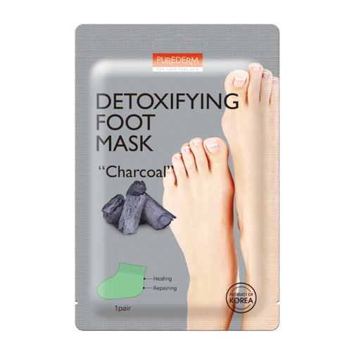 Charcoal Detoxifying Foot Mask