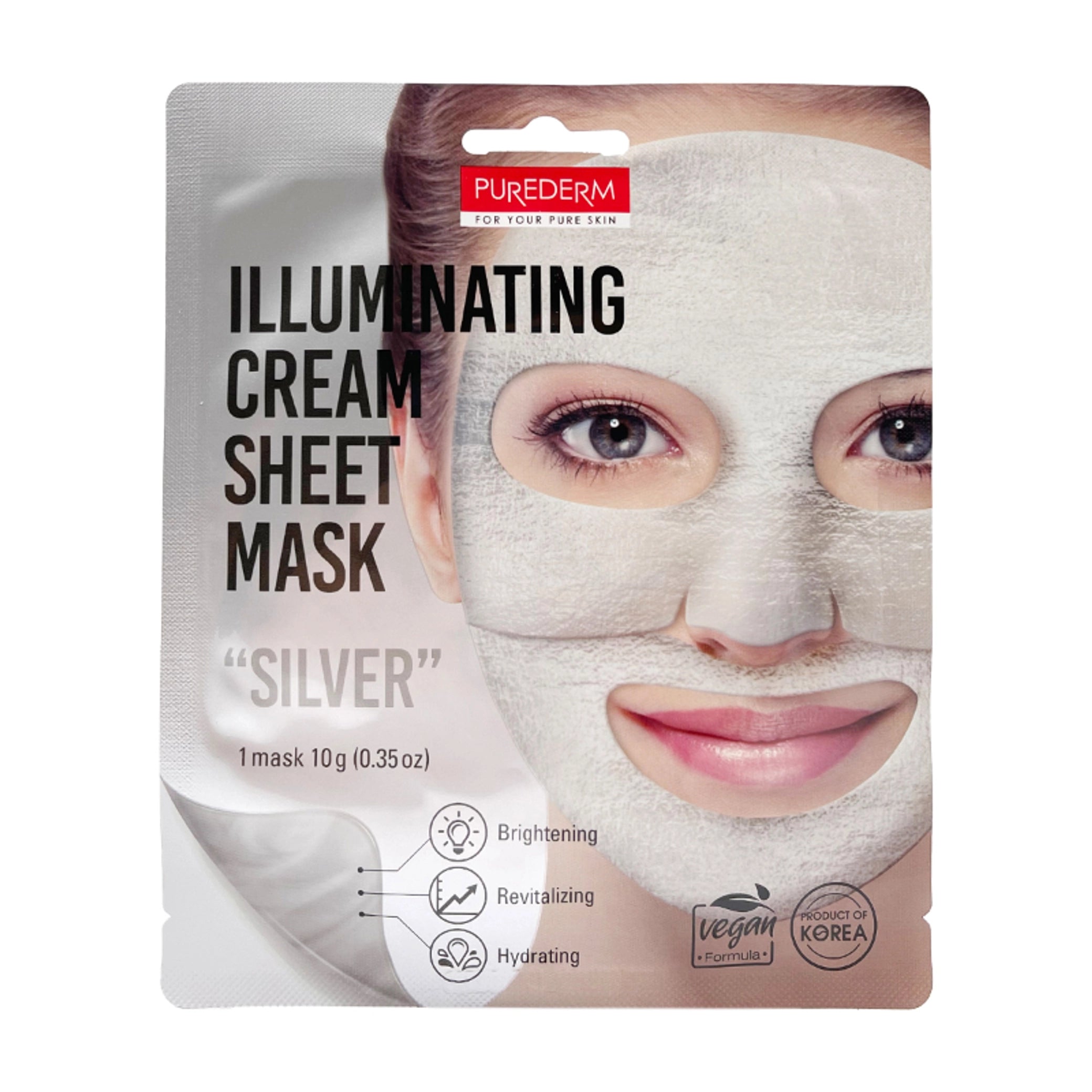 Illuminating Silver Sheet Mask 10G