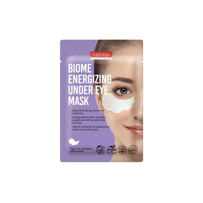 Biome Energizing Under Eye Mask (30 Pre-moistened sheets)