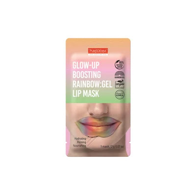 Glow-Up Boosting Rainbow:Gel Lip Mask