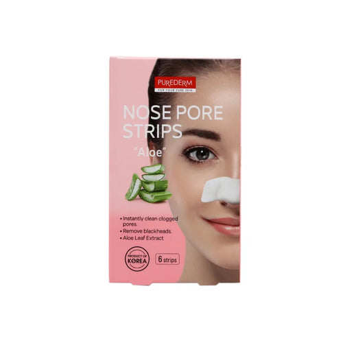 Aloe Vera Nose Pore Strips  (6 strips)